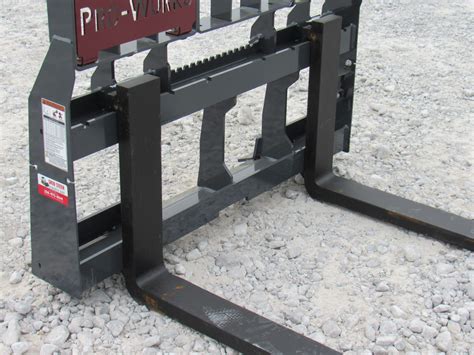 60 pallet forks for skid steer|aftermarket pallet forks.